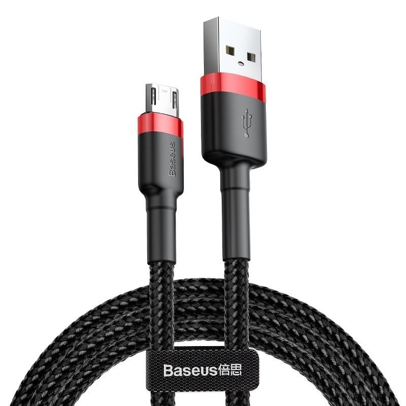 Kabel Micro USB Baseus Cafule (1.5A, 2 m) crveno-crni-2