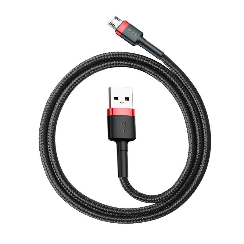 Kabel Micro USB Baseus Cafule (1.5A, 2 m) crveno-crni-0