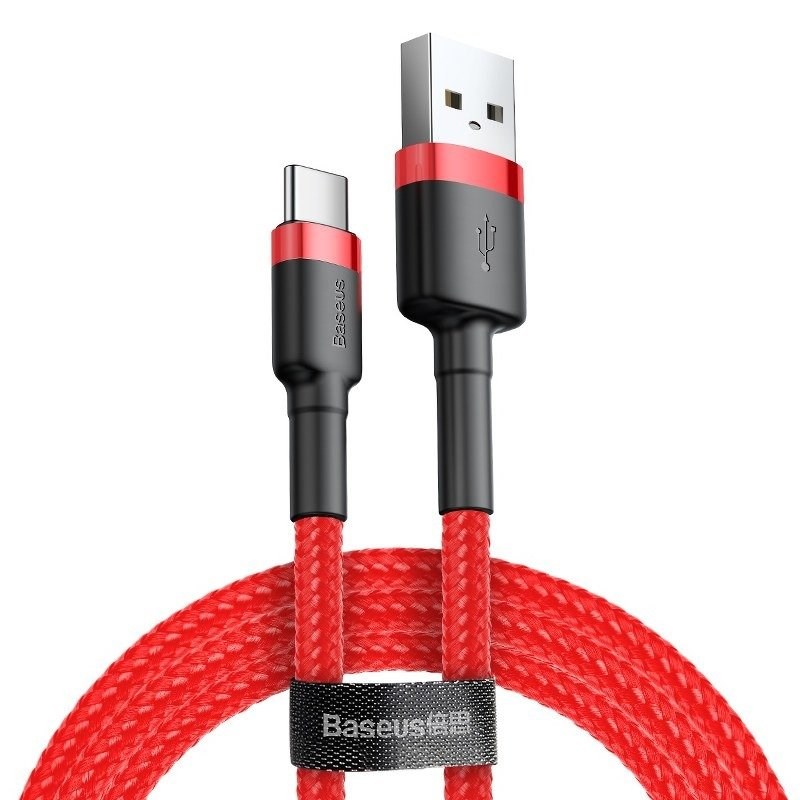 Kabel USB-C Baseus Cafule 2A 2m (crveni)-0