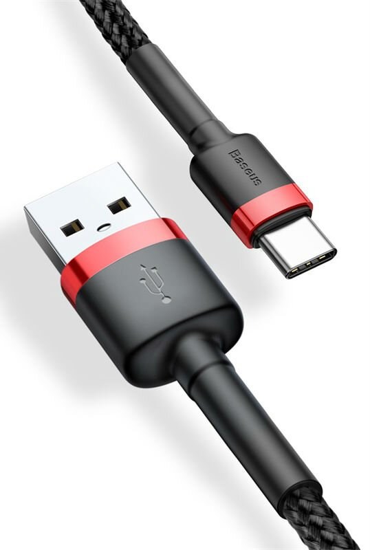 USB kabel Baseus Cafule (2 m, USB A, USB C) crno-crveni-12