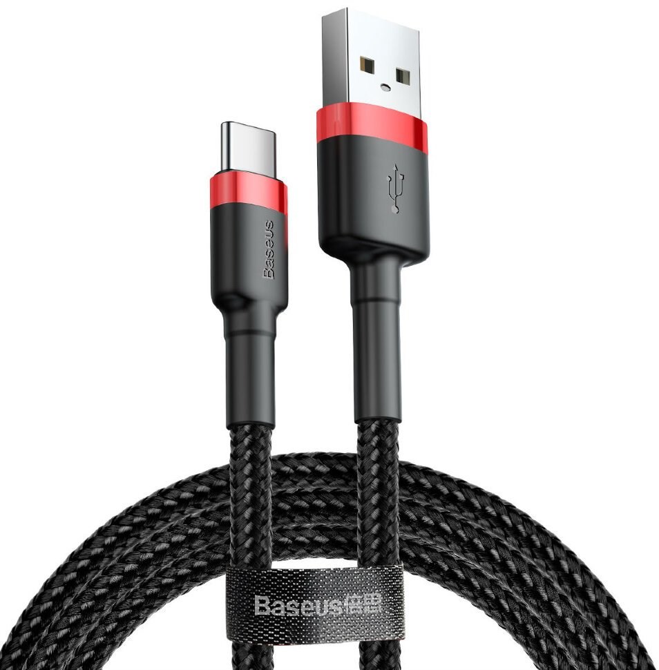 USB kabel Baseus Cafule (2 m, USB A, USB C) crno-crveni-9