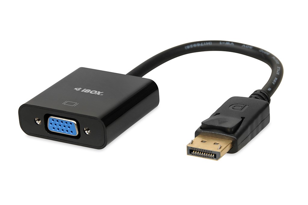 Adapter za kabel iBOX IADPVGA (Display Port na VGA adapter)-1
