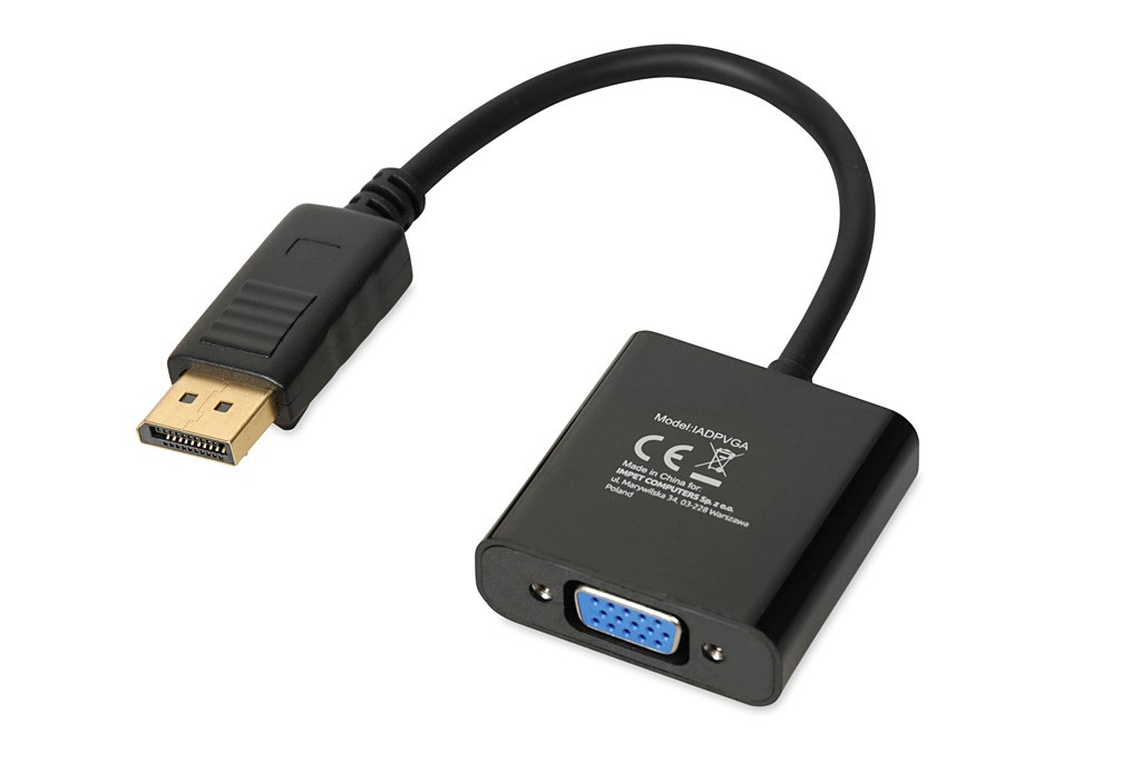 Adapter za kabel iBOX IADPVGA (Display Port na VGA adapter)