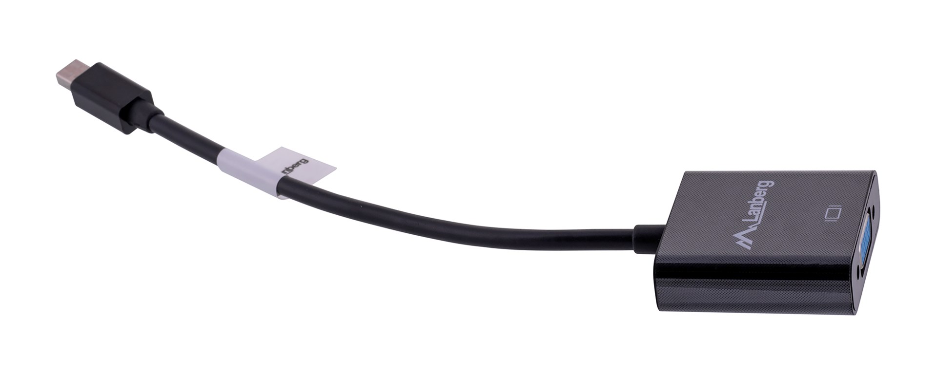 Video kabel adapter Lanberg AD-0006-BK 0.2 m VGA (D-Sub) Mini DisplayPort crni-5