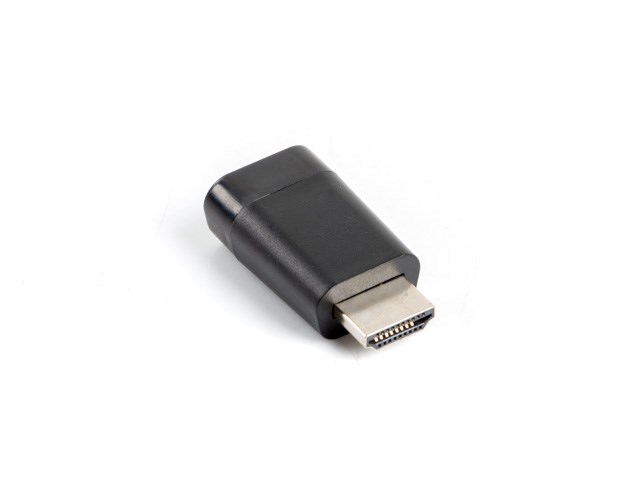 Adapter Lanberg HDMI-A(M)->VGA(F) AD-0016-BK-1