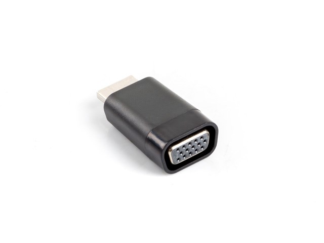 Adapter Lanberg HDMI-A(M)->VGA(F) AD-0016-BK-0