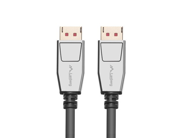 DisplayPort kabel LANBERG CA-DPDP-20CU-0018-BK (20 PIN, V1.4, 1.8m, 8K, crna)-1