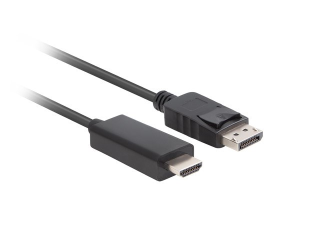 Kabel spolni mjenjač Lanberg CA-DPHD-11CC-0010-BK DisplayPort HDMI crni-1