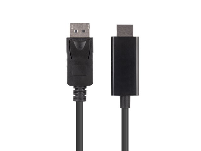 Spolni mjenjač kabela Lanberg CA-DPHD-11CC-0030-BK DisplayPort HDMI crni