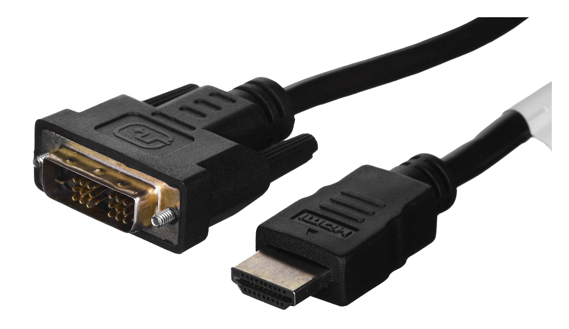Adapter kabela video Lanberg CA-HDDV-10CC-0018-BK 1.8 m HDMI Type A (Standard) DVI-D crni-1
