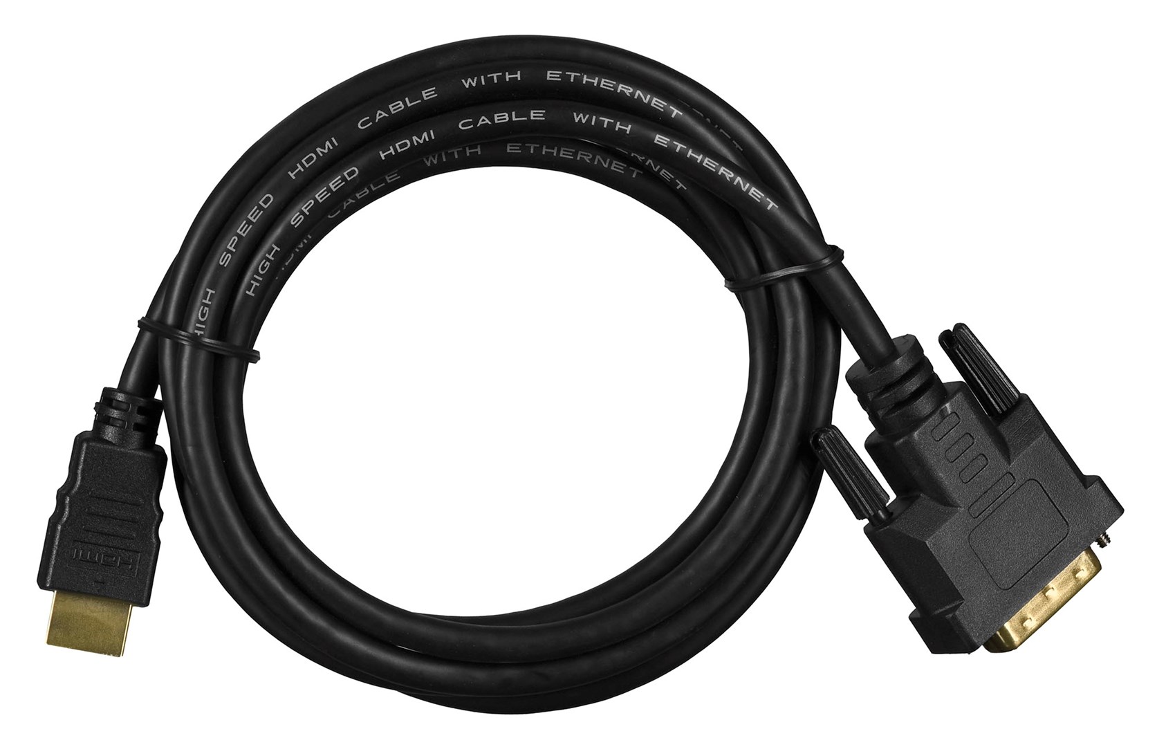 Adapter kabela video Lanberg CA-HDDV-10CC-0018-BK 1.8 m HDMI Type A (Standard) DVI-D crni-4