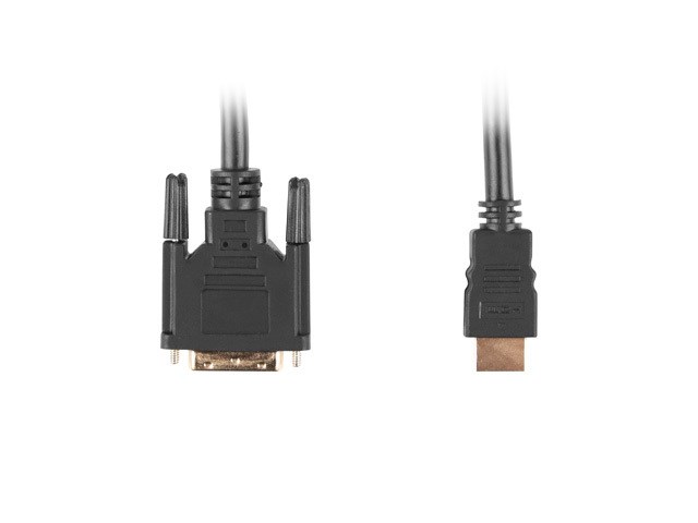 Adapter kabela video Lanberg CA-HDDV-10CC-0018-BK 1.8 m HDMI Type A (Standard) DVI-D crni-2