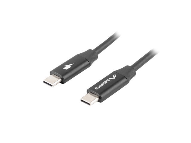 Kabel LANBERG USB 2.0 USB-C M/M 1M QC 4.0-2