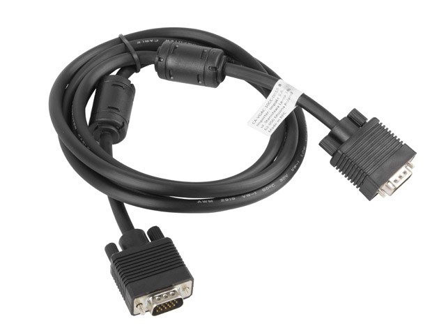 VGA kabel Lanberg CA-VGAC-10CC-0018-B (1.8 m, VGA D-Sub crni)-0