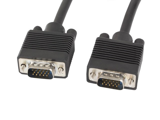 Kabel VGA Lanberg CA-VGAC-10CC-0050-B 5 m VGA (D-Sub) crni-0