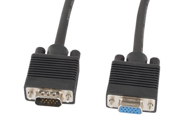 Kabel VGA Lanberg CA-VGAC-10CC-0018-B+ 1.8 m VGA (D-Sub) crni-0