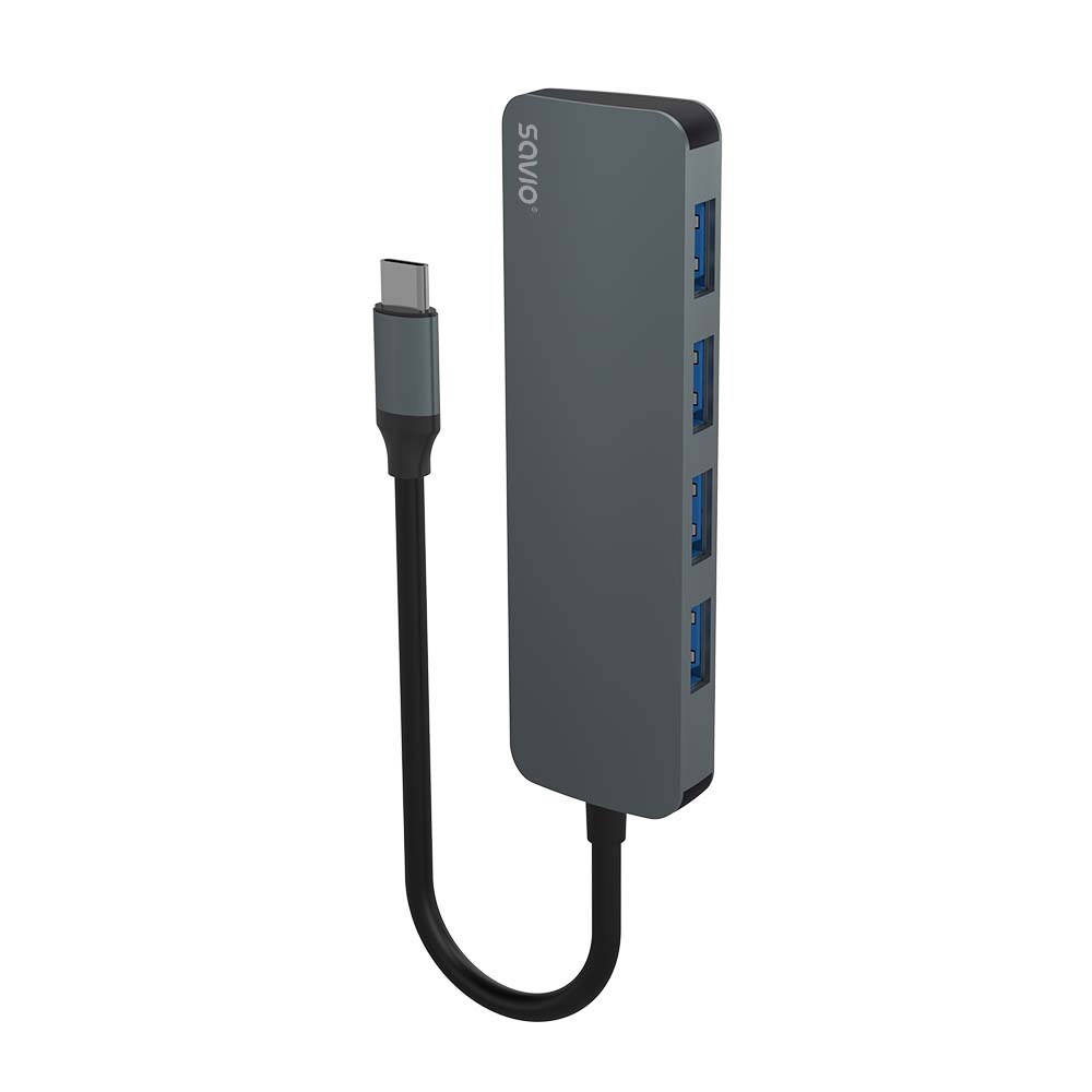Hub SAVIO AK-54 USB-C USB-A (4 ulaza)-0