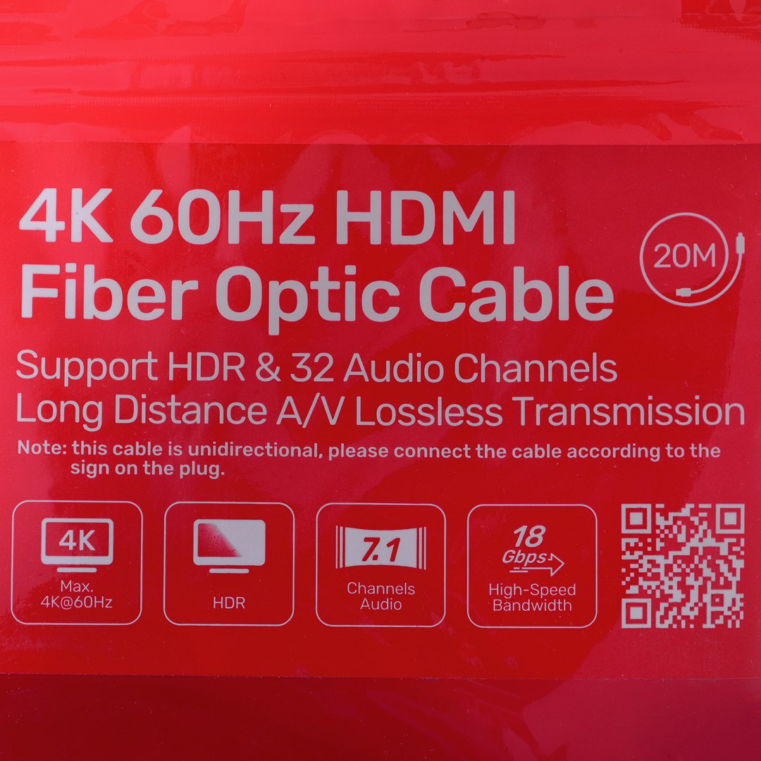 Optički HDMI kabel UNITEK (HDMI 2.0 AOC, 4K 60HZ, 20 m)-3