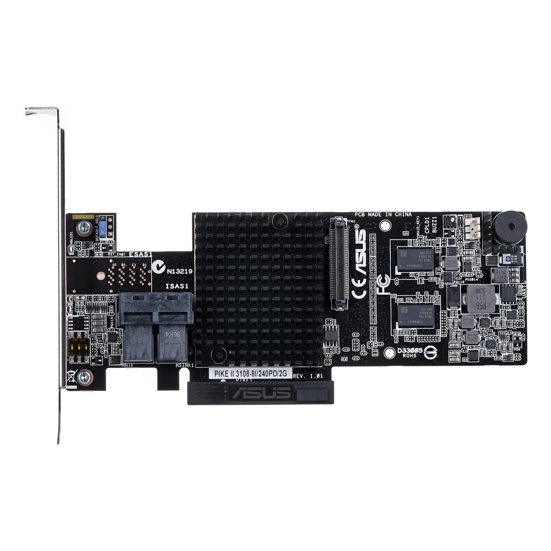 RAID kontroler ASUS PIKE II 3108-8I/240PD/2G (PCI Express 3.0, 12 Gbit/s)-0