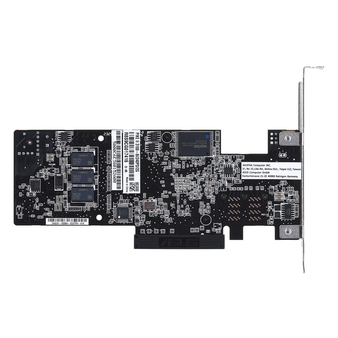 RAID kontroler ASUS PIKE II 3108-8I/240PD/2G (PCI Express 3.0, 12 Gbit/s)-3