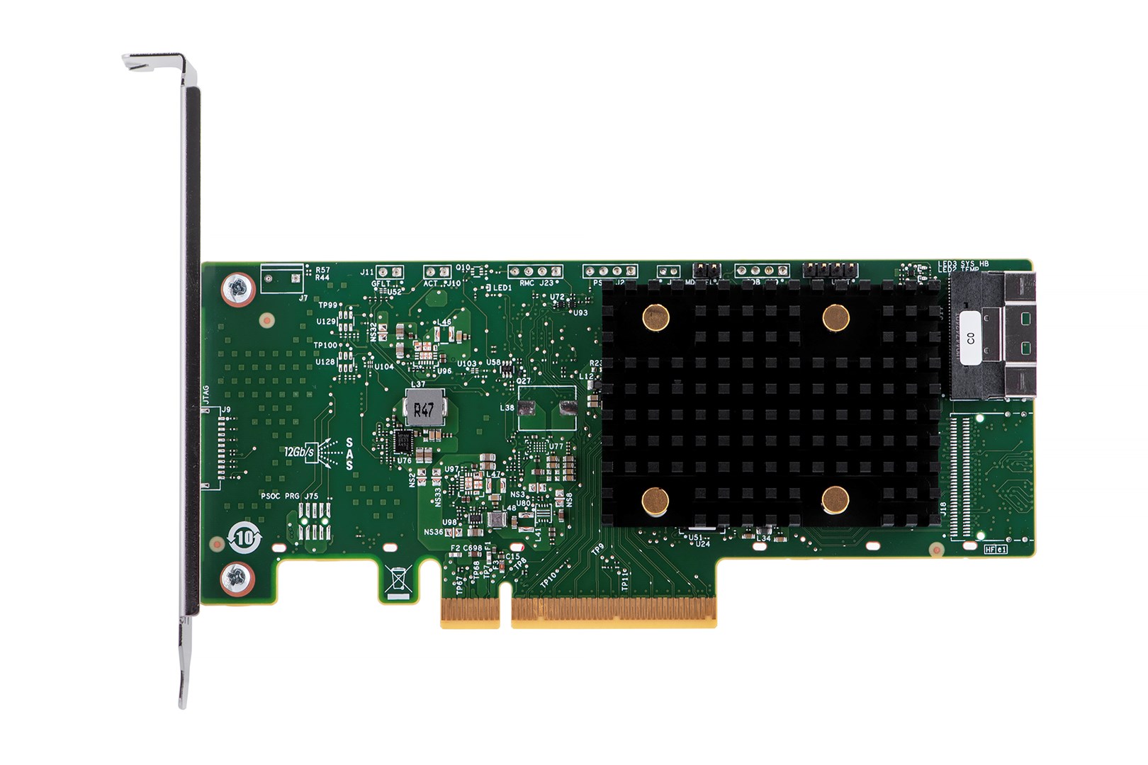 HBA kontroler BROADCOM HBA 9500-8i (pcie, 12gb/s, sas/sata/nvme)-1