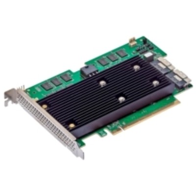 Broadcom MegaRAID 9670W-16i 16-Port Int., 24Gb/s SAS/SATA/PCIe (NVMe), x16, PCIe 4.0 , 8GB-1