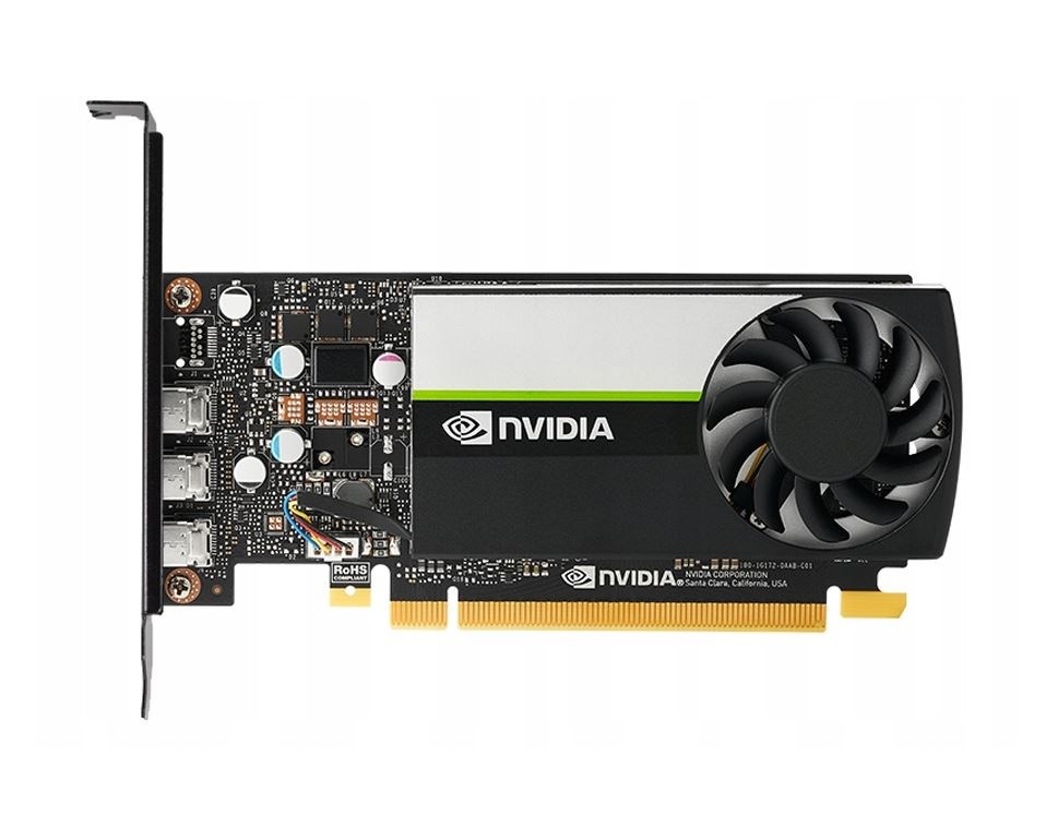 Grafička kartica NVIDIA T400 (4GB, GDDR6, 3x mini DisplayPort, 30W, PCI Gen3 x16, FH ATX bracket)-1