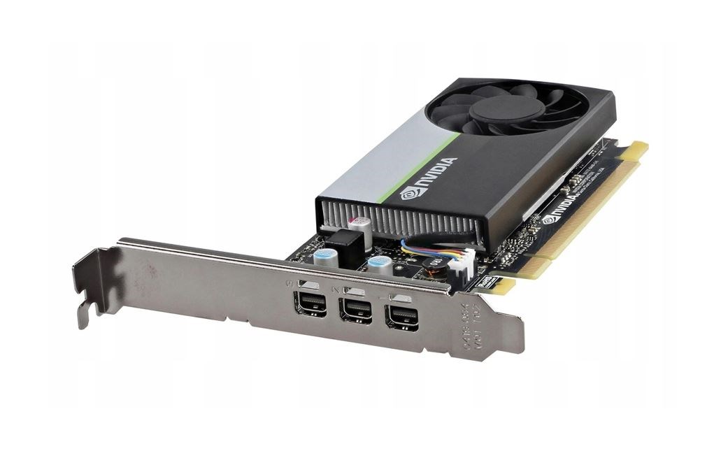 Grafička kartica NVIDIA T400 (4GB, GDDR6, 3x mini DisplayPort, 30W, PCI Gen3 x16, FH ATX bracket)-0