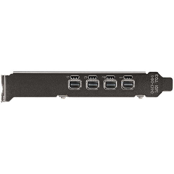Grafička kartica PNY VCNT1000-SB (NVIDIA T1000, 4 GB, GDDR6, 4x MINI DISPLAYPORT, PCI EXPRESS 3.0 LP - ATX BRACKET) SMALL BOX-3