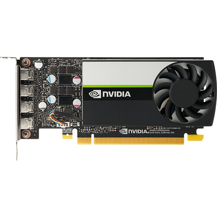 Grafička kartica PNY VCNT1000-SB (NVIDIA T1000, 4 GB, GDDR6, 4x MINI DISPLAYPORT, PCI EXPRESS 3.0 LP - ATX BRACKET) SMALL BOX-5