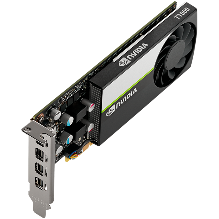 Grafička kartica PNY NVIDIA T1000 (8GB, GDDR6, 4x DisplayPort, PCI Express 3.0, LP - ATX bracket, Small Box)-4