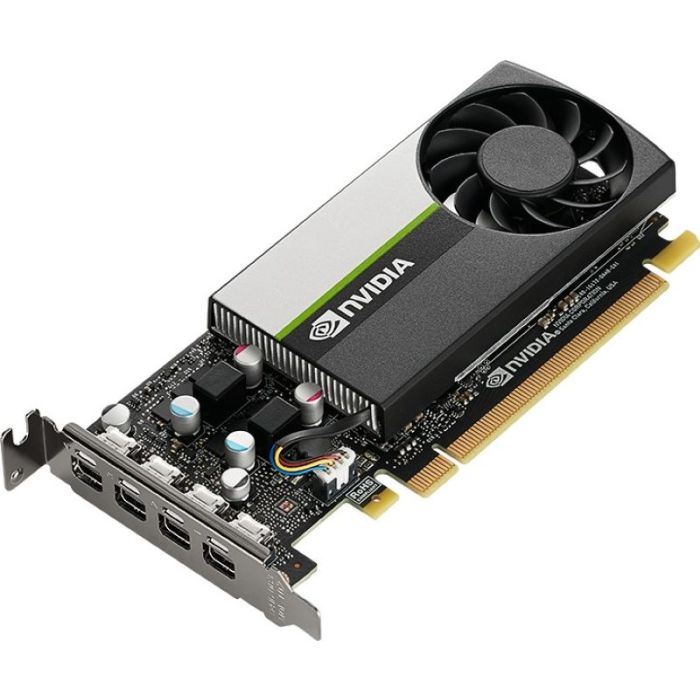 Grafička kartica PNY NVIDIA T1000 (8GB, GDDR6, 4x DisplayPort, PCI Express 3.0, LP - ATX bracket, Small Box)-0