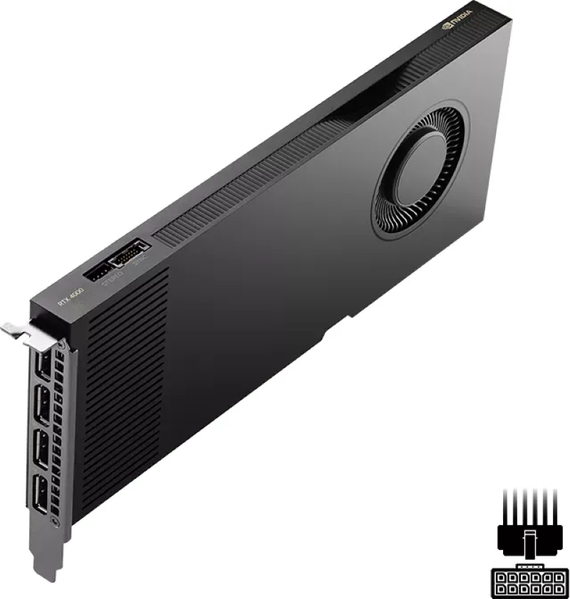 Grafička kartica PNY RTX 4000 Ada Generation (20 GB, NVIDIA RTX 4000 Ada, 160 bit, PCIe 4.0 x16)
