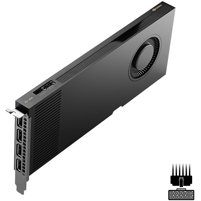 Grafička kartica PNY RTX 4000 Ada Generation (20 GB, NVIDIA RTX 4000 Ada, 160 bit, PCIe 4.0 x16)-2