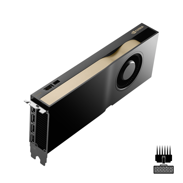 NVIDIA RTX 4500 Ada Generation PCI-Express x16 Gen 4.0,Dual Slot, 24 GB GDDR6 ECC 192-bit, HDCP 2.2 and HDMI 2.0 support with opt. adapter-5