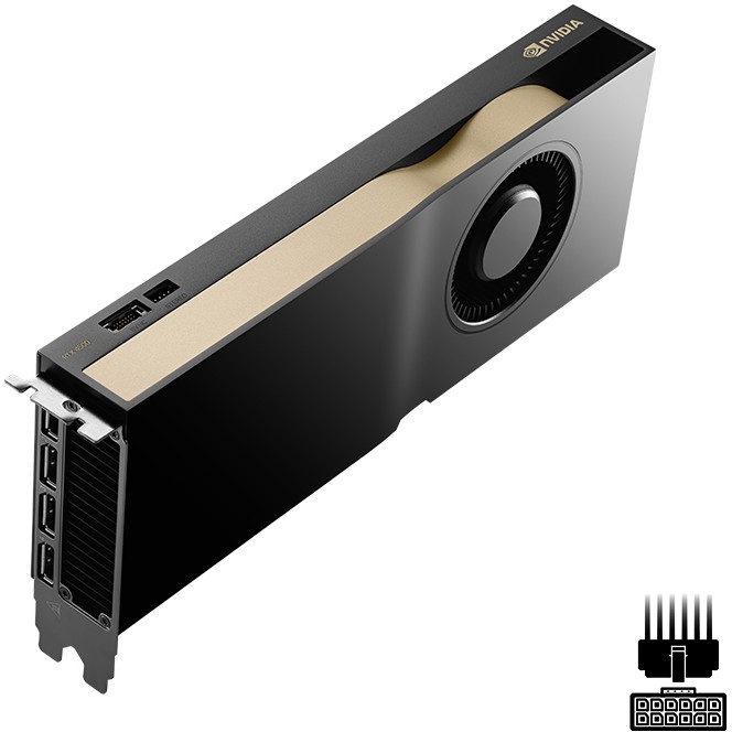 NVIDIA RTX 4500 Ada Generation PCI-Express x16 Gen 4.0,Dual Slot, 24 GB GDDR6 ECC 192-bit, HDCP 2.2 and HDMI 2.0 support with opt. adapter-2