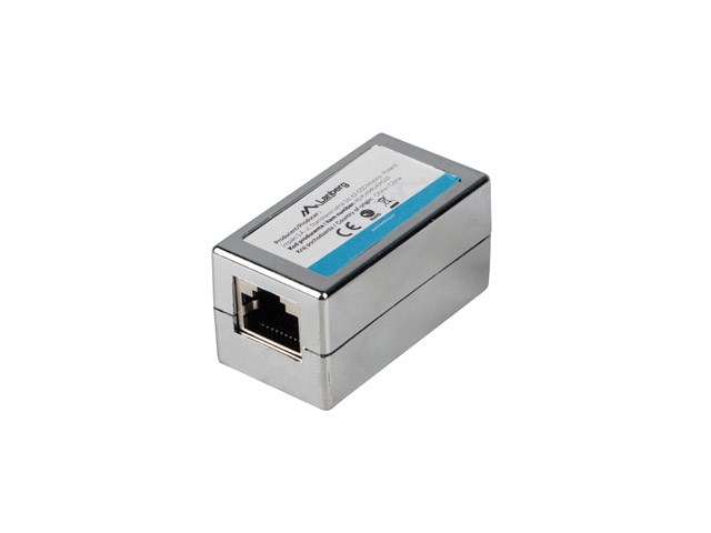 Spolni mjenjač kabela Lanberg AD-RJ45-RJ45-OS6 RJ-45 srebrni