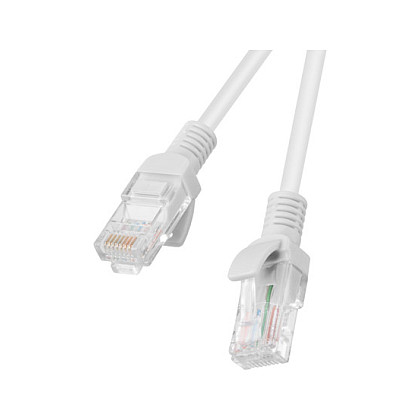 Patch kabel RJ45 Lanberg CAT. 6 UTP 2M sivi