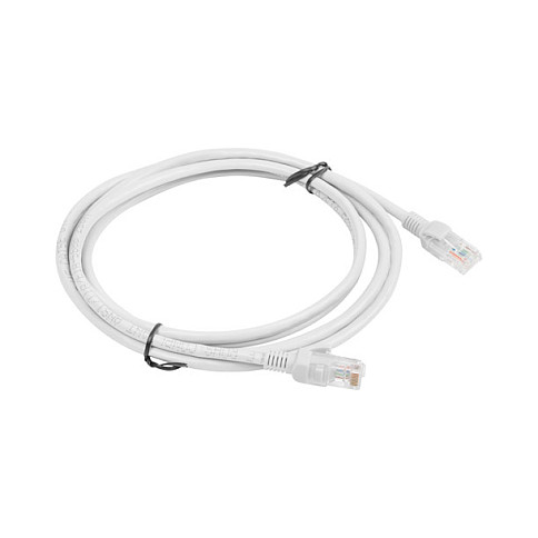Patch kabel RJ45 Lanberg CAT. 6 UTP 2M sivi-1