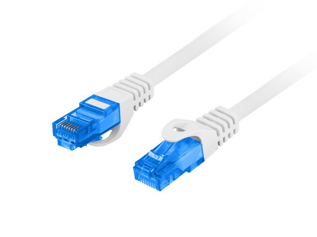 Patch kabel LANBERG PATCHCORD (S/FTP, cat.6A, 1 m sivi, LSZH)-0