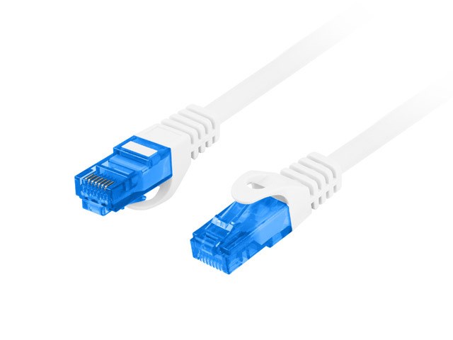 Patch kabel LANBERG PATCHCORD (S/FTP, cat.6A, 5 m sivi, LSZH)-1