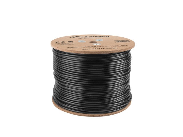 Kabel LAN Lanberg LCF5-21CU-0305-BK 305 m Cat5e F/UTP (FTP) crni-2