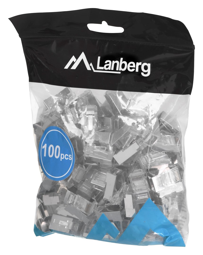 Spojnica za žicu Lanberg PLS-5000EZ RJ-45 siva