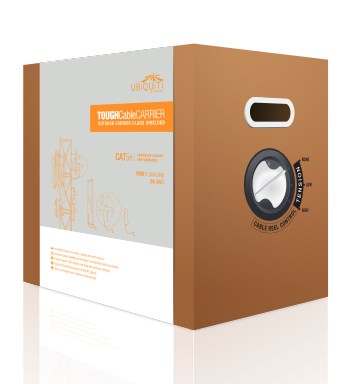 Mrežni kabel UBIQUITI TC-CARRIER (304.8 m, cat5e, sivi)-0