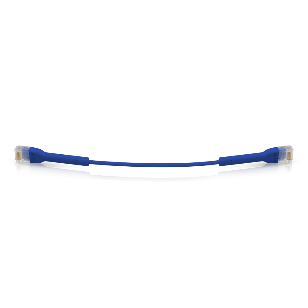 Mrežni kabel UBIQUITI UniFi Ethernet Patch Cable (0.22 m, cat6, plavi)-2