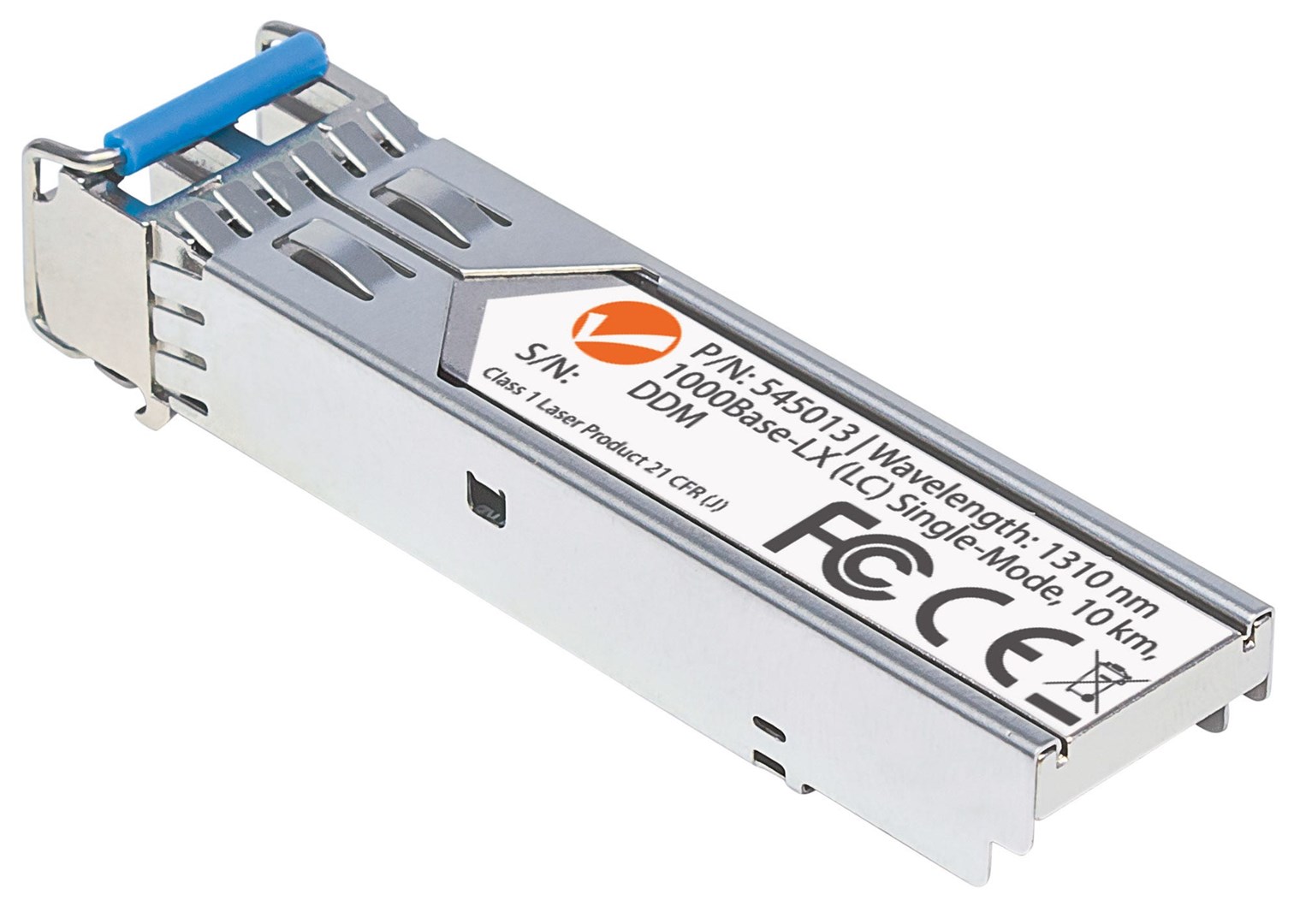 Modul za pretvorbu signala INTELLINET (optički, SFP Gigabit vlakna, 1000Base-Lx (LC) 1-priključak, 10 km, usklađen s MSA, ekvivalent Cisco GLC-LH-SM, 3god jamstva)-3