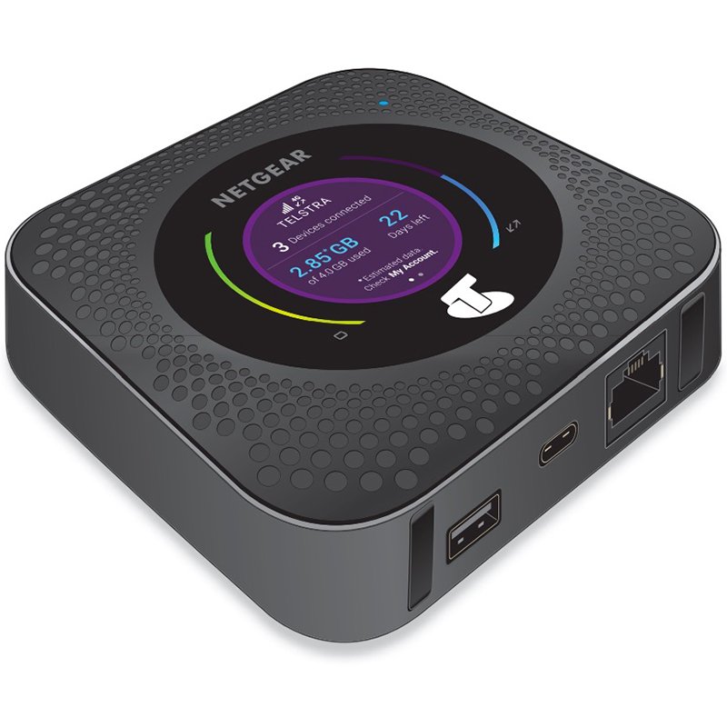 Router NETGEAR Nighthawk LTE Mobile Hotspot - 4G, 802.11ac, 5040 mAh, crna boja-0