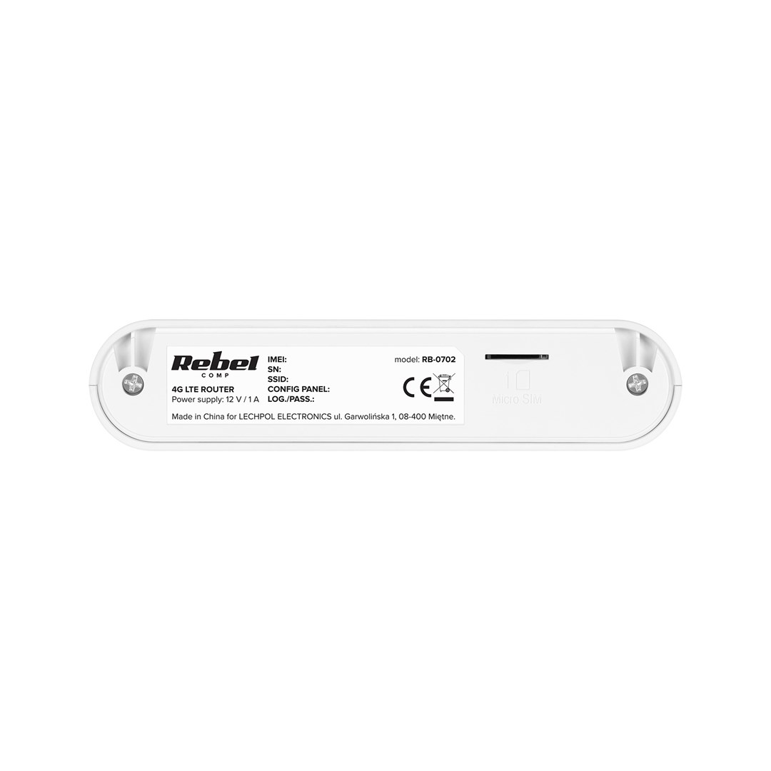Bežični router REBEL RB-0702 (Single-band, 2.4 GHz, 3G, 4G)