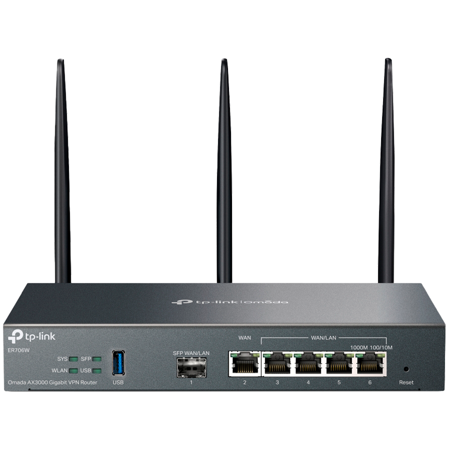 Router TP-LINK ER706W Omada AX3000 Wi-Fi 6 Gigabit VPN - KORIŠTENI jamstvo 6 mjeseci