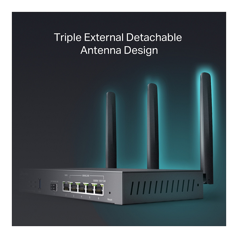 Router TP-LINK ER706W Omada AX3000 Wi-Fi 6 Gigabit VPN - KORIŠTENI jamstvo 6 mjeseci-7